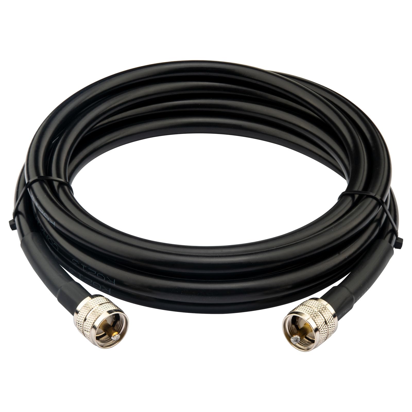 Cavo coassiale RG213 da 3 m, con connettori PL259, cavo coassiale CB da 25,4 cm