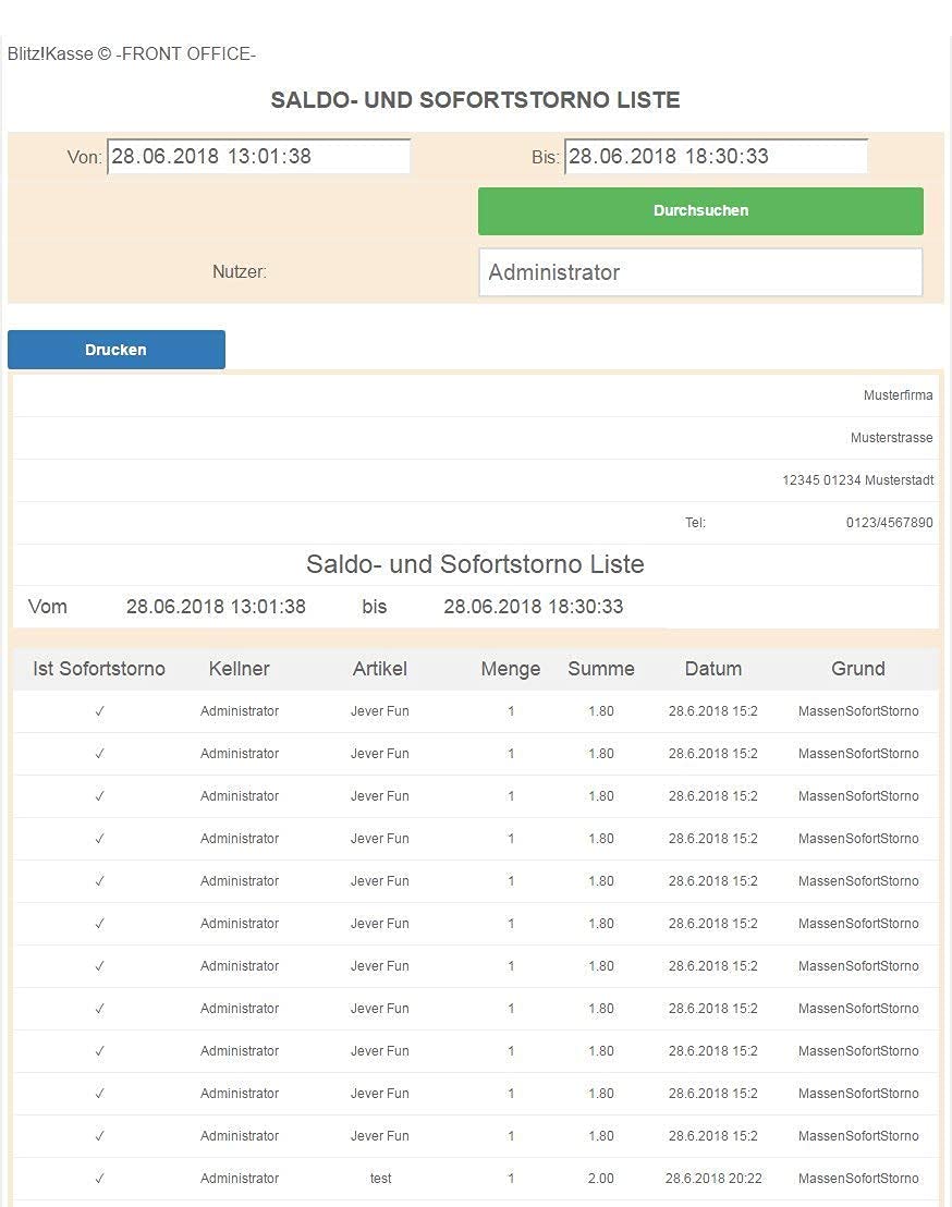 WIN Kassen-Software Blitzkasse Handel für Einzelhandel: Kiosk, Imbiss, Laden, DSFinV-K, TSE-Konform, ohne ABO