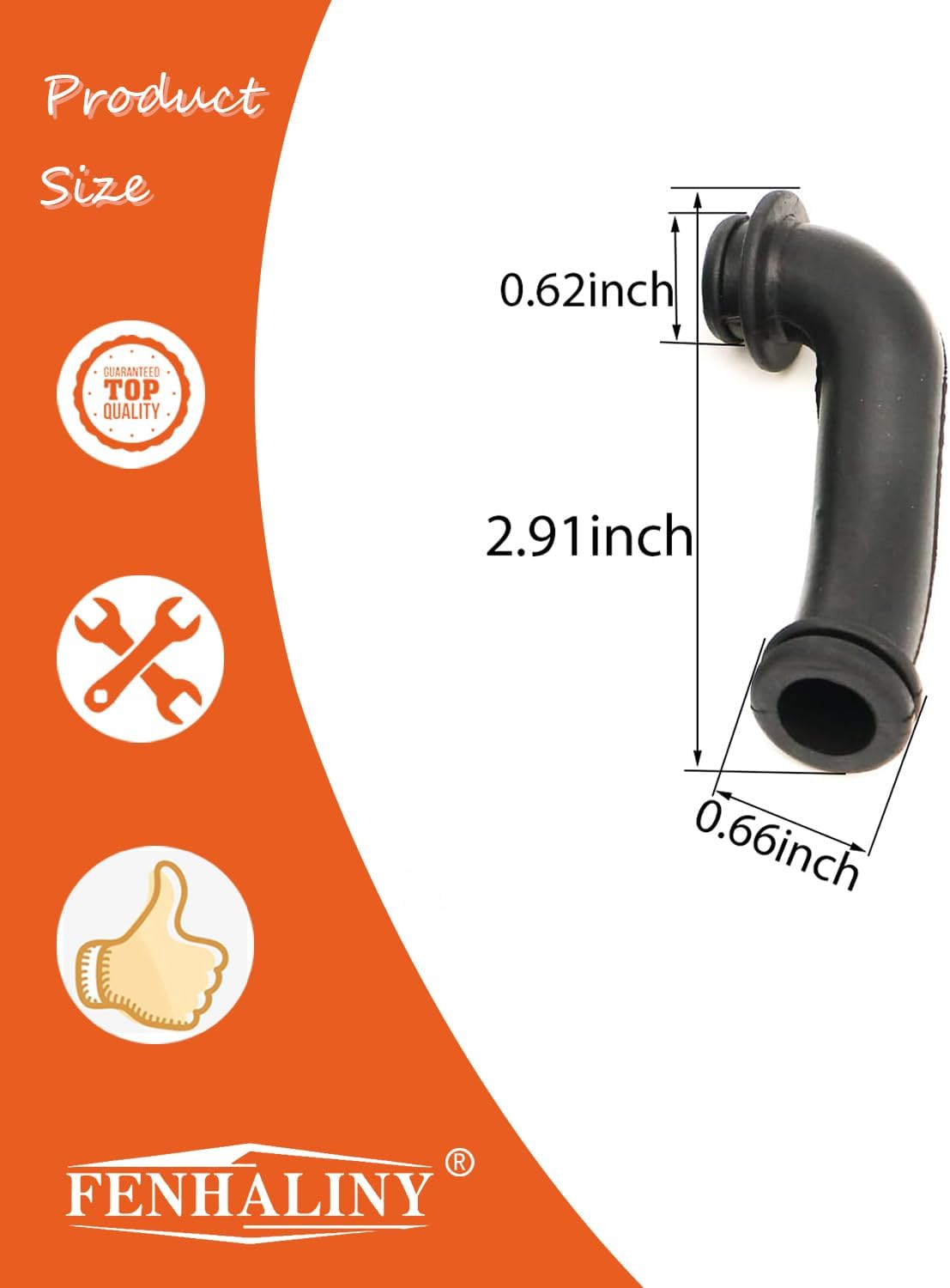 792184 Breather Tube Compatible With Most 401000, 403000, 404000, 405000 Model Engines Replaces 690942/281635-2 Pcs