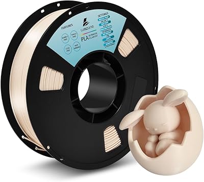 20 – Lumizone PLA Filament 1.75mm Skin Beige 3D Printer Filament Dimensional Accuracy +/- 0.02mm, 1KG Spool(2.2lbs) Printing Filament Fit with Mo…