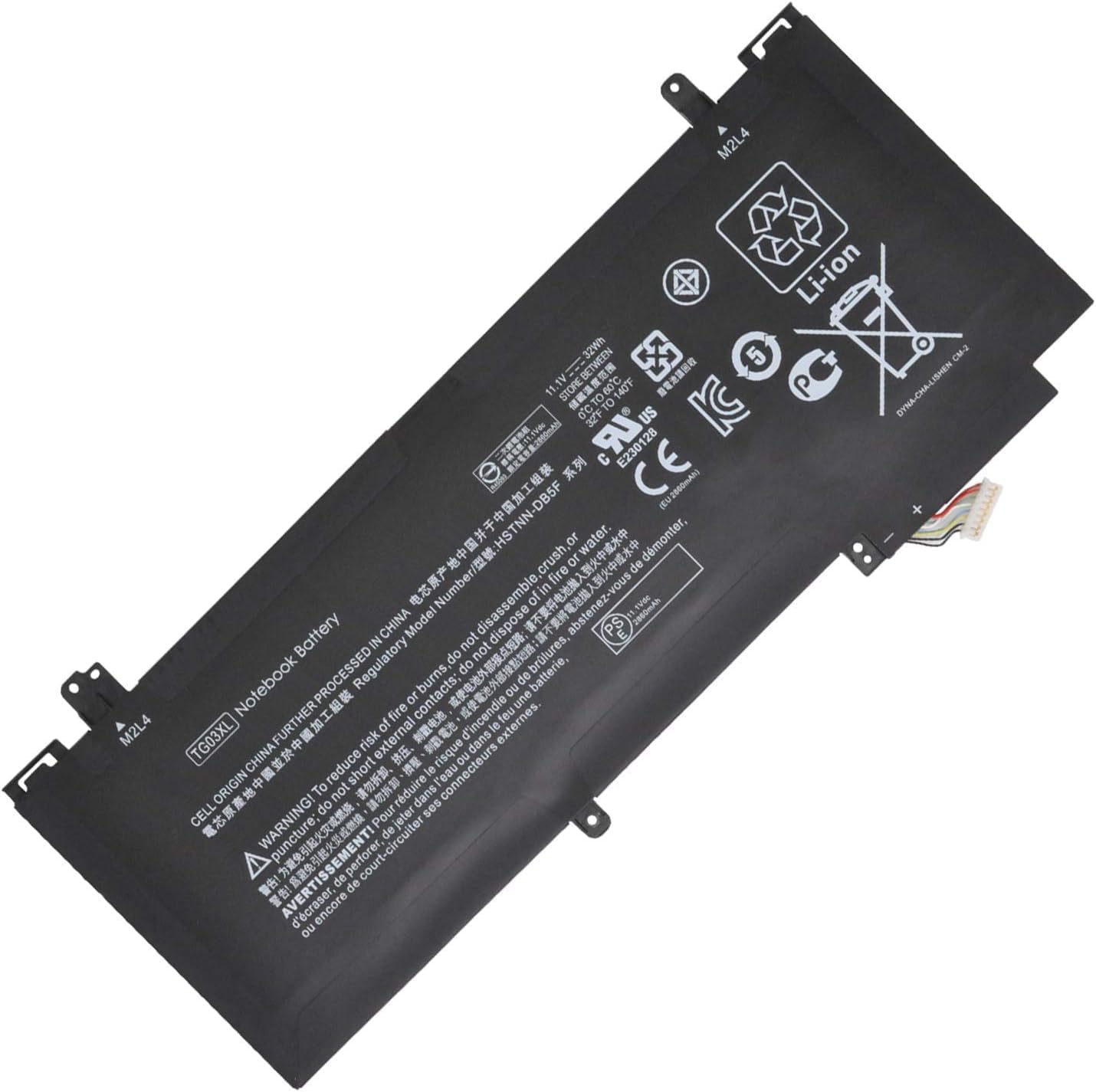 TG03XL HSTNN-IB5F HSTNN-DB5F TPN-W110 723921-1B1 723921-2B1 723921-1C1 723921-2C1 723996-001 Laptop Battery Compatible for HP Split X2 13-F HP Split X2 13-G (11.1V 32Wh)