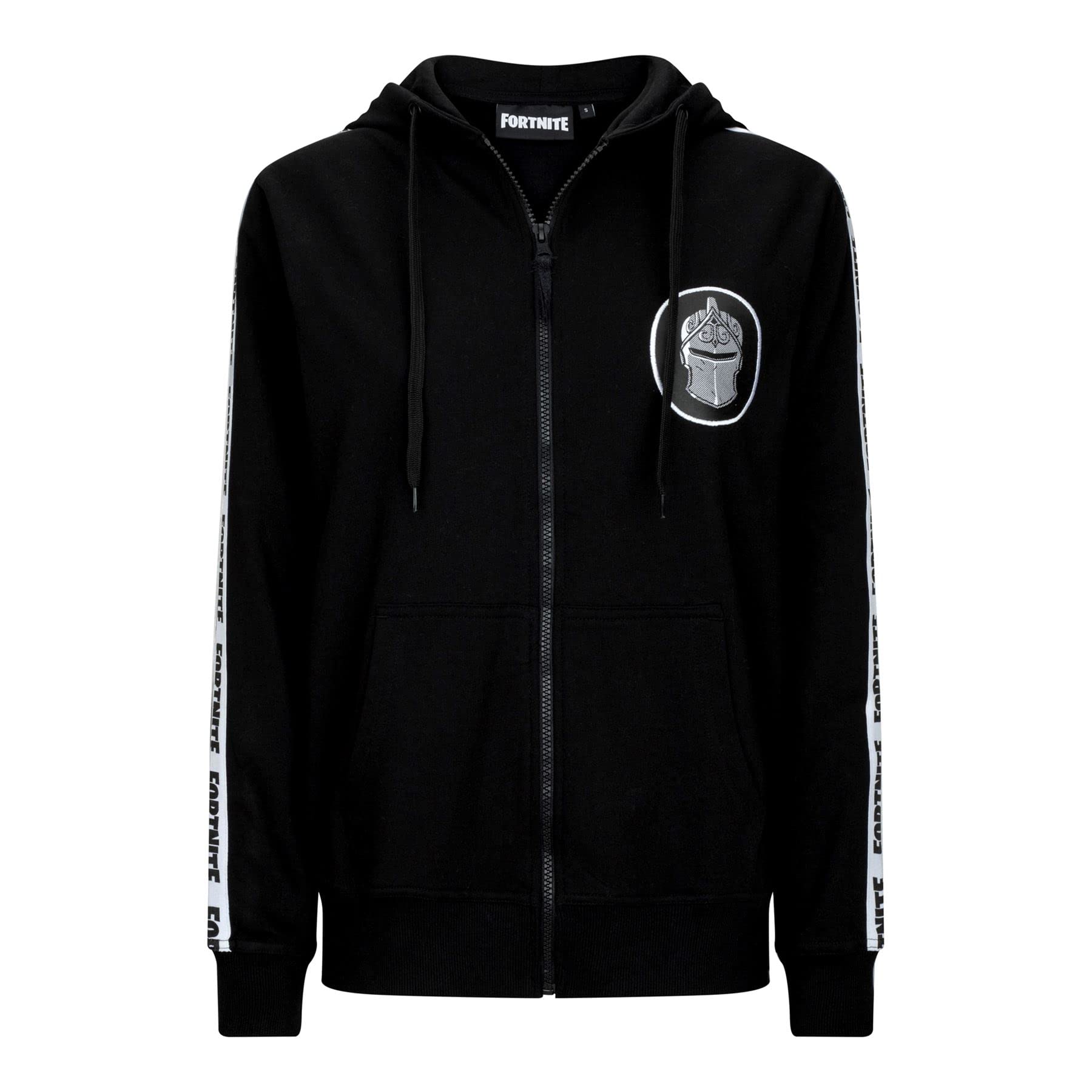 Fortnite - BLACK KNIGHT - Gaming Design ADULT Felpa con cappuccio - Giacca con cappuccio unisex a maniche lunghe nera taglie S-XL