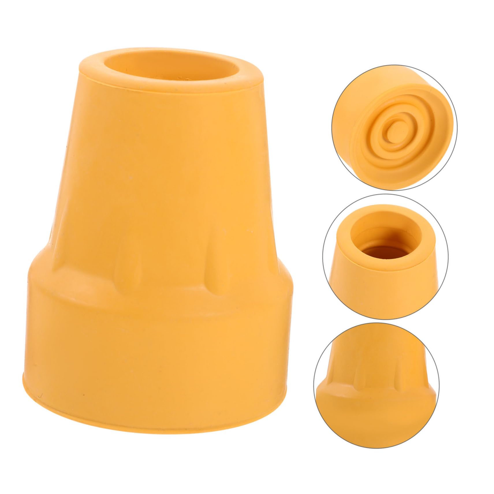 FOMIYES Lot De 5 Embouts De Rechange Antidérapants Pour Cannes De Marche Pour Activités De Plein Air 4 Pièces X 5