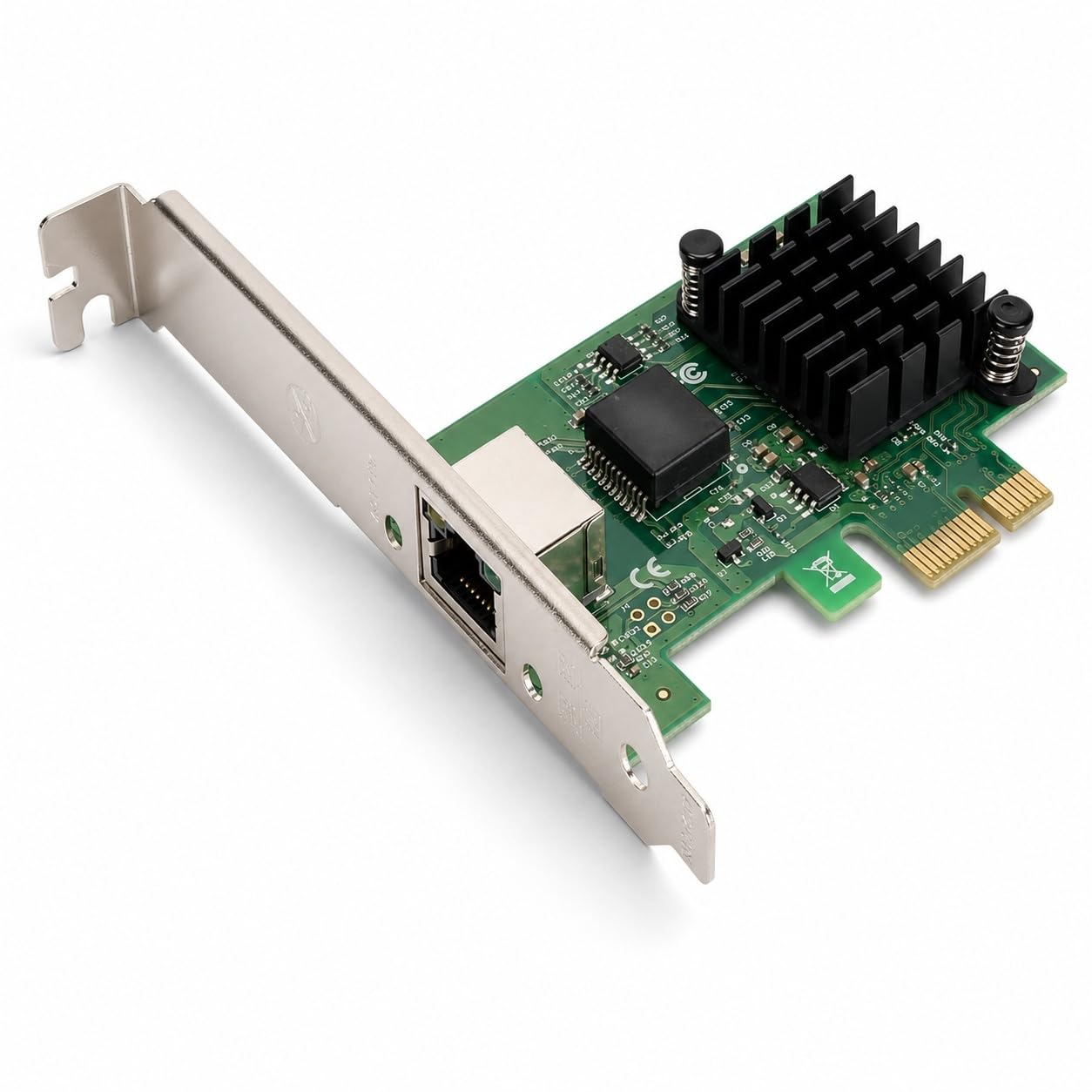 Adattatore di Rete Ethernet I226 T1 PCIe X1 2.5G, Scheda Server PCIe con Porta RJ45, Adattatore Server Gigabit Ethernet