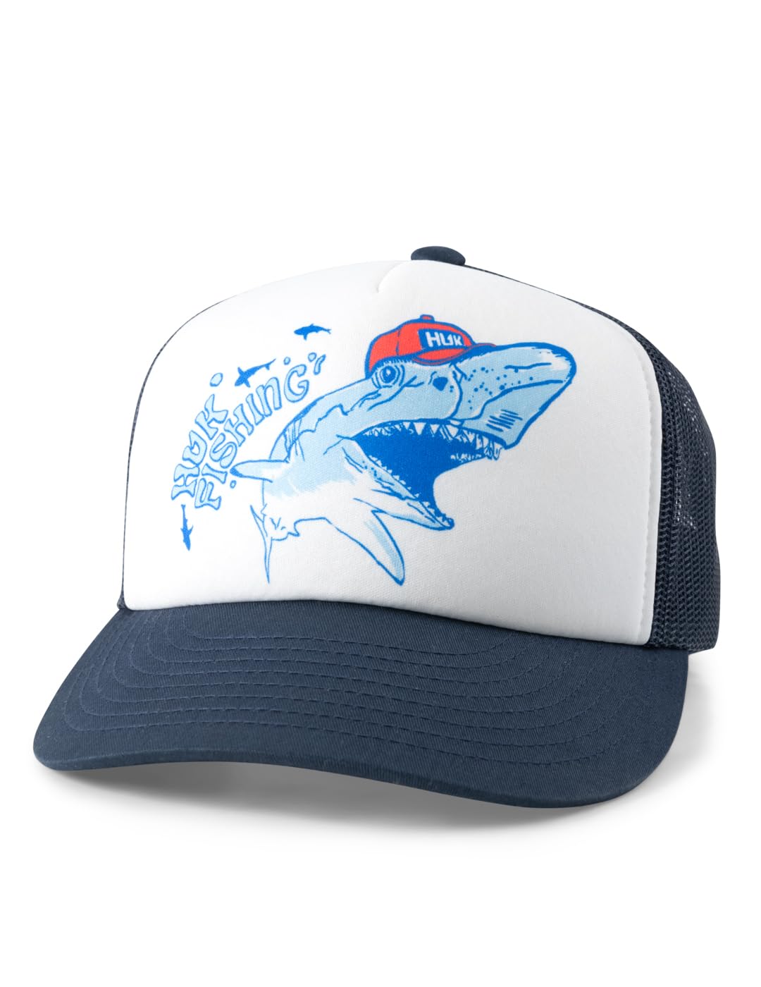 HUK Kids Straw Hat, Wide Brim Fishing & Beach Hat for Kids