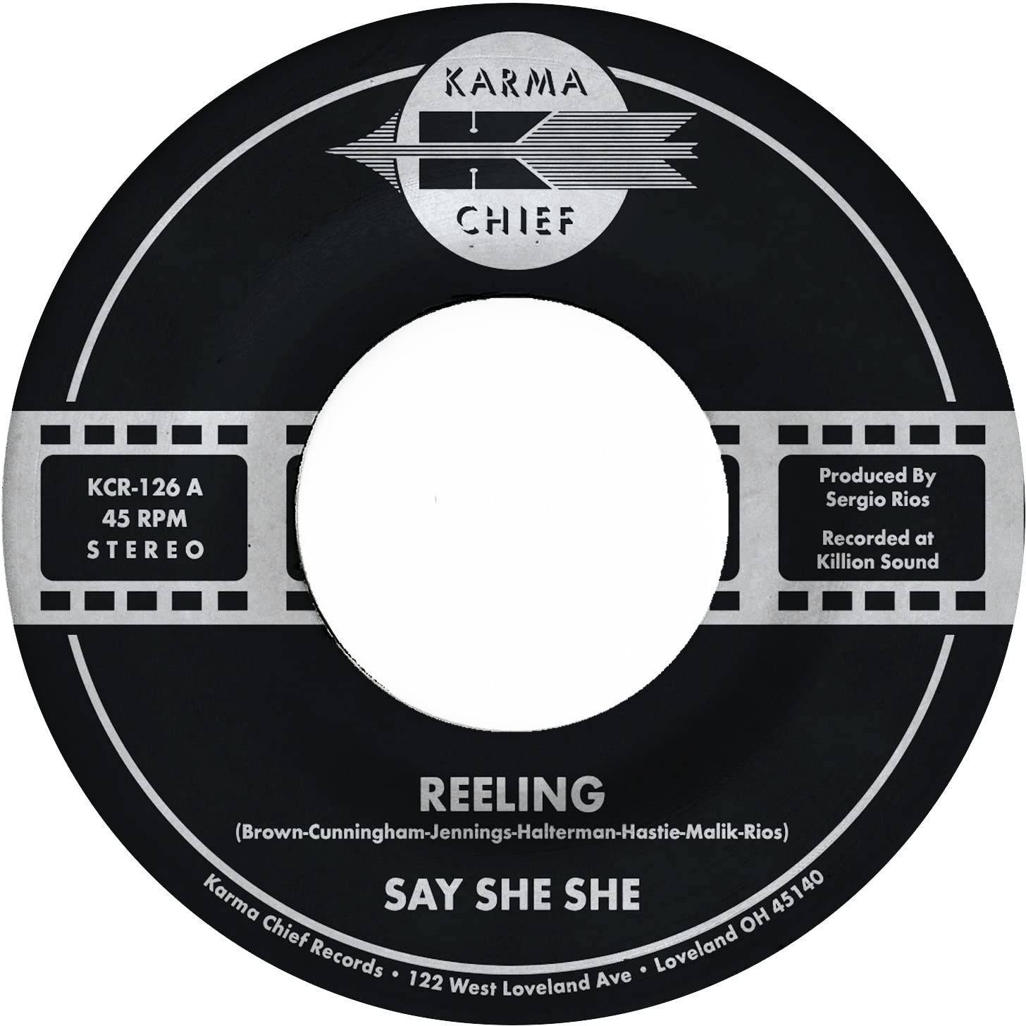 SAY SHE SHE - Reeling - Vinyl (7"")