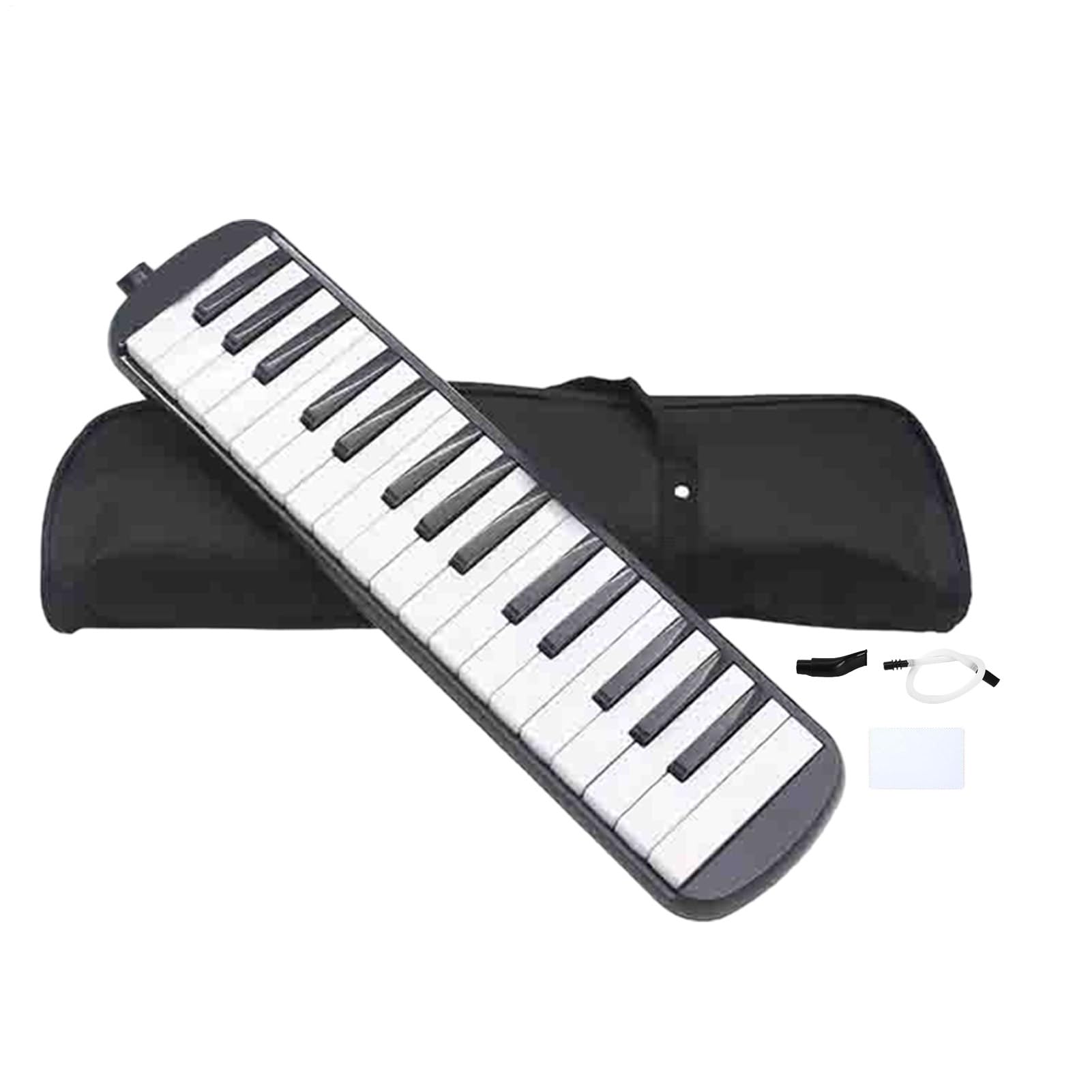 Melodica Instrument à clavier – Piano à air à 32 touches, boîte de conversation avec embouchure, orgue musical éducatif | Dispositif sûr et fiable pour débutants, intermédiaires, avancés, adultes et