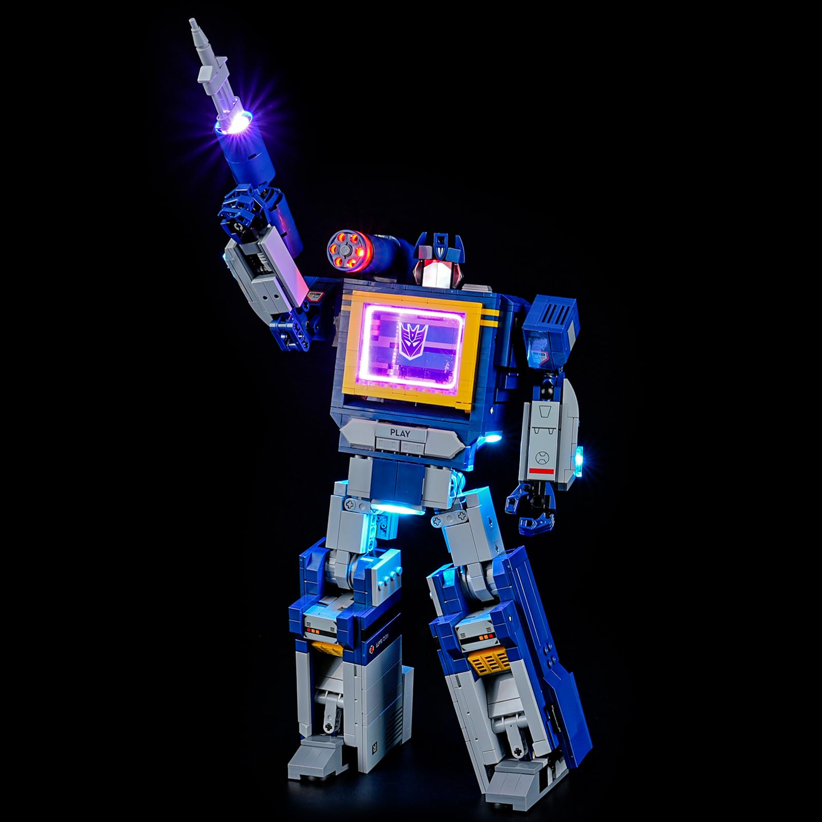 LIGHTAILING Jeu de Lumières pour Lego-10358 Transformers : Soundwave - Modèle en Blocs De Construction - Ne Figurant Pas sur Le Modèle