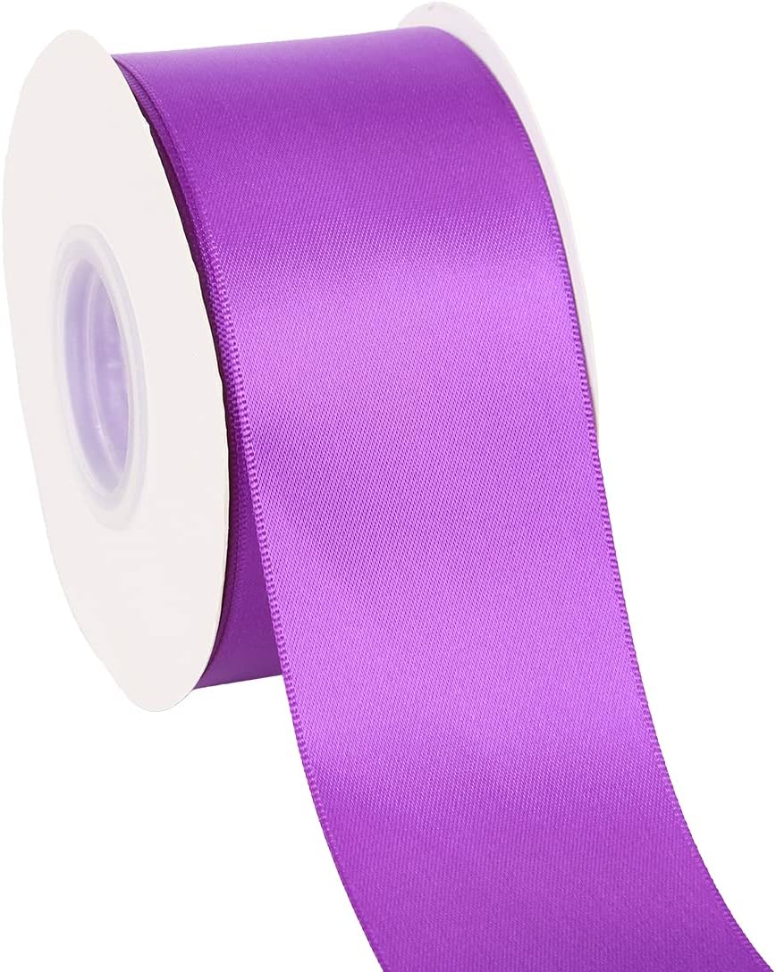 Joycrosso 50mm Double Faced Satin Ribbon 22 Meters-Roll Set for Gift Wrapping Party Favor Hair Braids Baby Shower Decoration Craft Supplies - Image 5