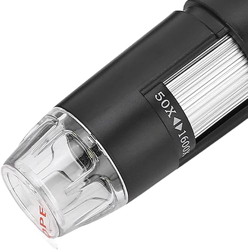 Miniatura 8 de Puerto USB 50 del microscopio digital al microscopio al aire libre portátil 1600X HD