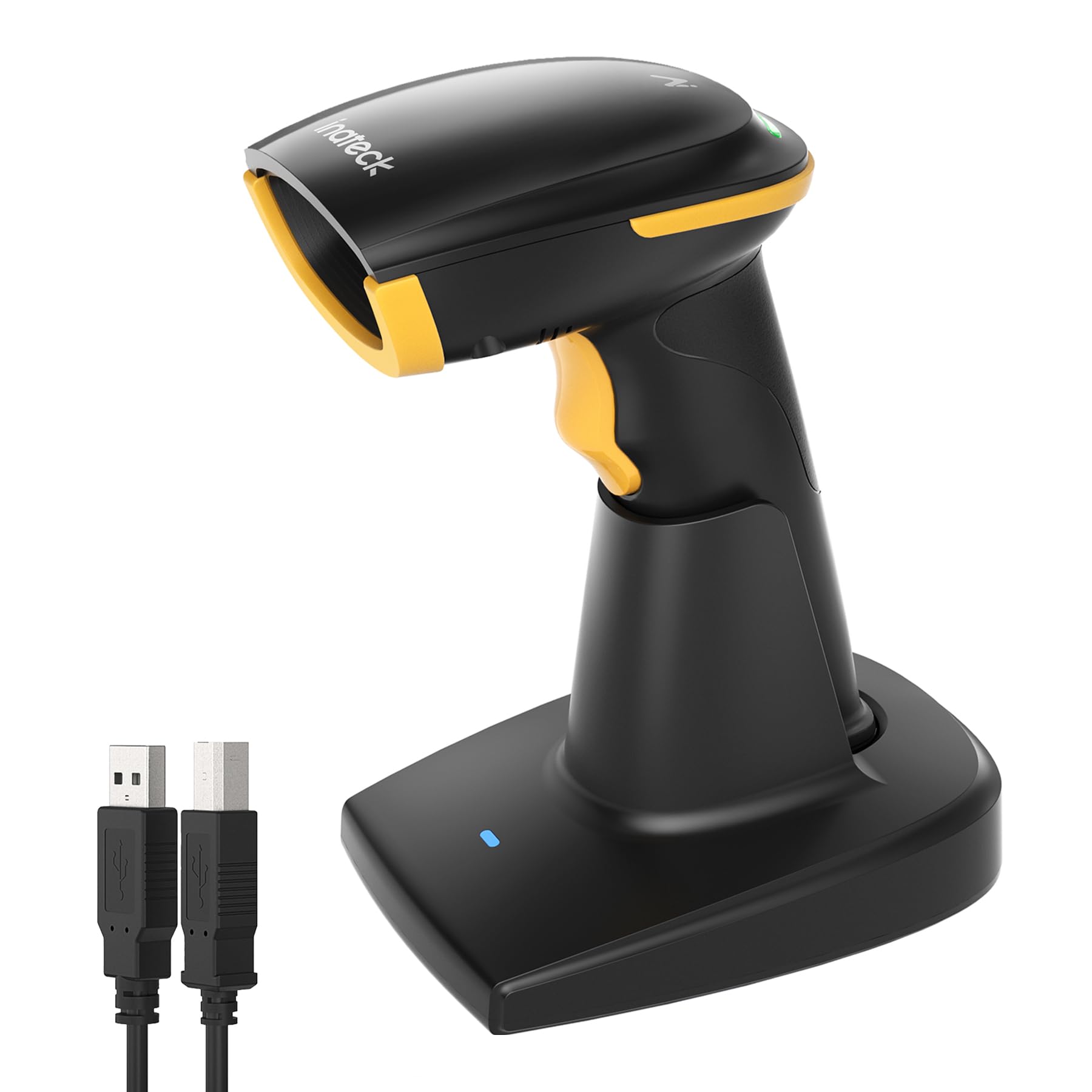 Inateck Bluetooth Barcode Scanner 2D, drahtloser QR Code Scanner 2600 mAh BCST-36
