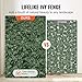 VEVOR Artificial Ivy Privacy Fence Screen, 59 x 158 in Faux Ivy Vine Leaf Hedges Fence, Greenery Privacy Fence with Mesh Cloth Backing, Green Wall Decoration for Outdoor Garden, Yard, Balcony
