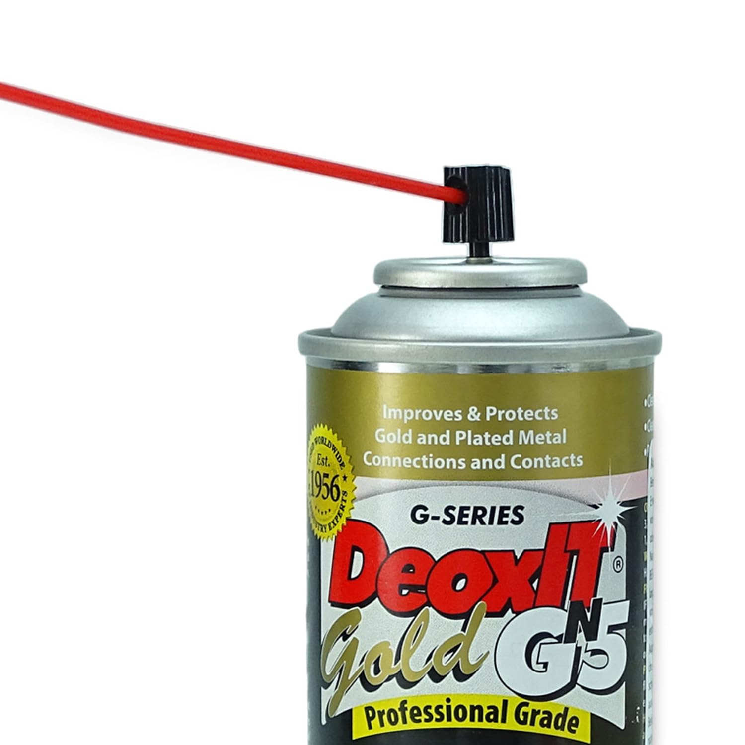 Caig DeoxIT GN5S-6N złoty spray kontaktowy ze ściereczką z mikrofibry keepdrum