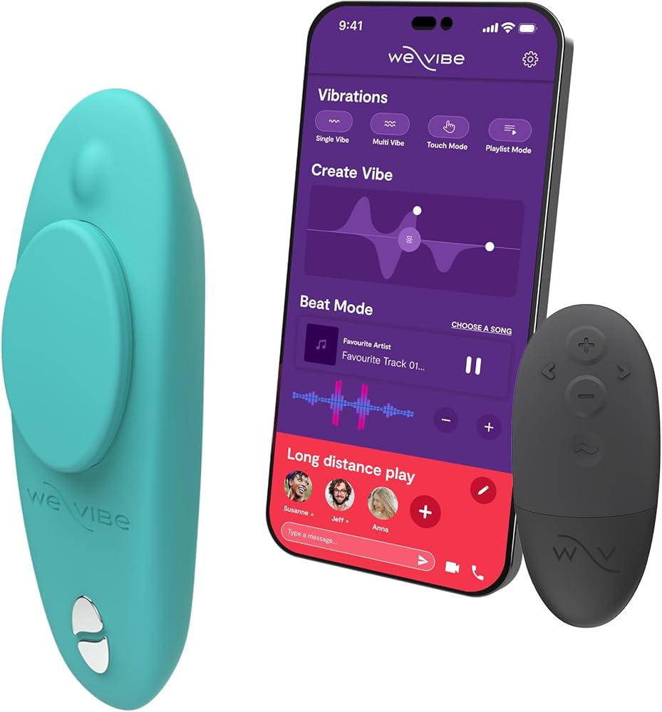 We-Vibe Moxie Wearable Lay On Panty Vibrator | Remote & App