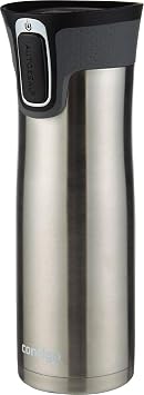 Contigo AUTOSEAL West Loop Vacuum Insulated Stainless Steel Travel Mug with Easy Clean Lid, 20oz, Stainless Steel by Contigo
