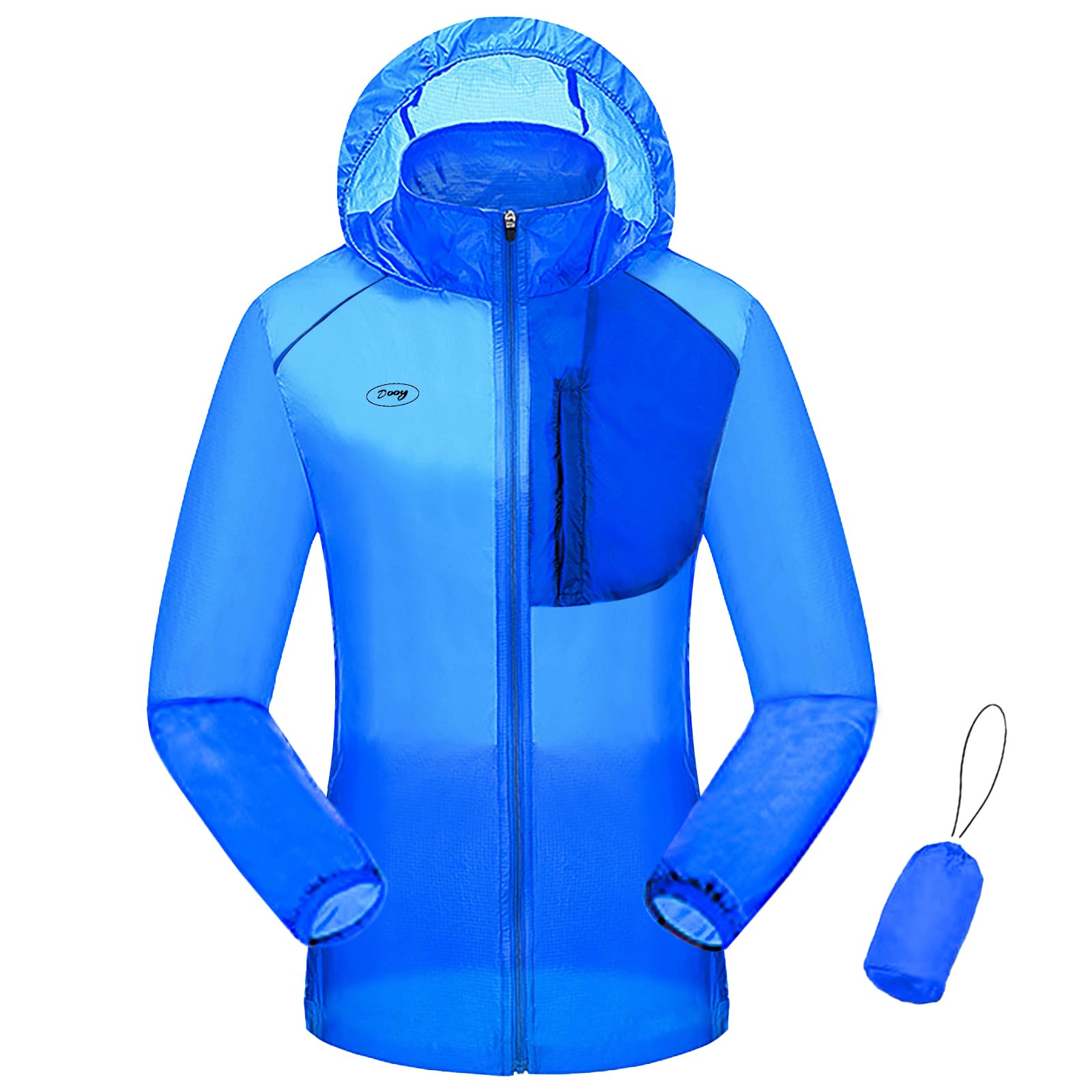 CGLRybO UPF 50+ Sun Protection Jacket Zip Up Hoodie Hiking Fishing Cycling Long Sleeve Outdoor Shirts For Men & Women