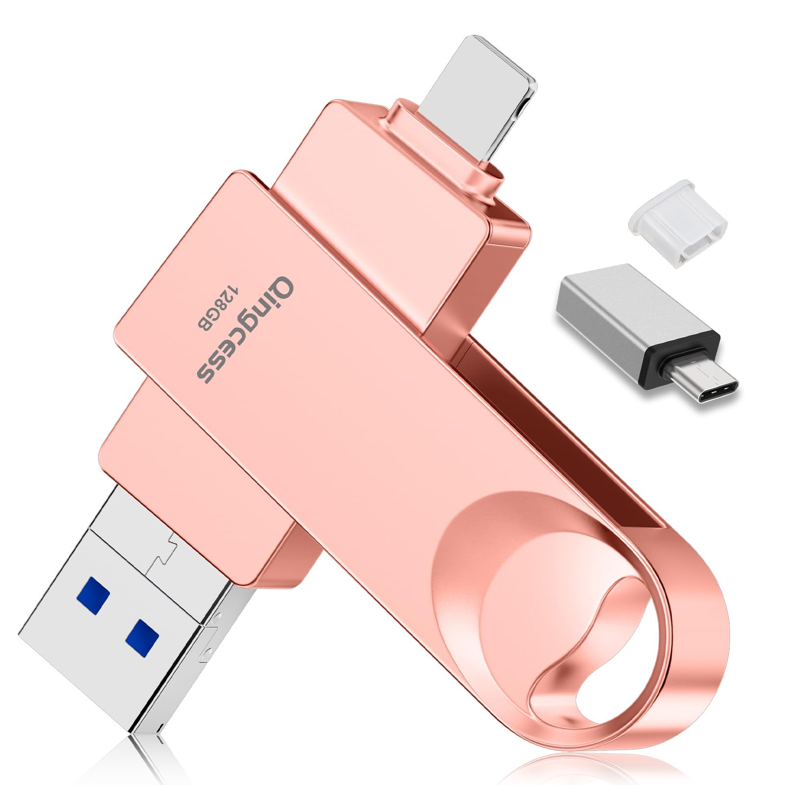 Amazon.co.jp: 【128GB】iPhone対応USBメモリ [アプリ不要 アルバム直 