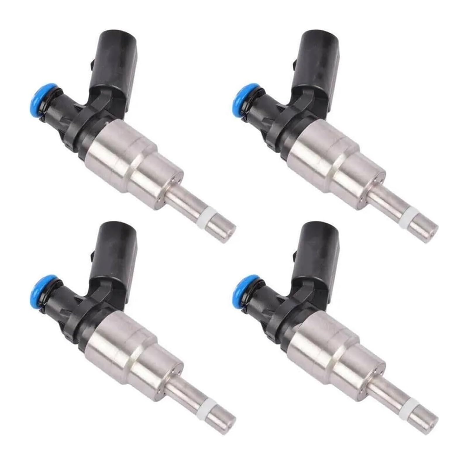 Wekpopmevl 4Pcs Oil Petrol Fuel Injector Nozzle For Vw For Passat For Gti 2006 2007 2008 For Eos 2.0L I4 2009 Engine Parts 1/ Fuel Injector Nozzle 06F906036a(4Pcs)