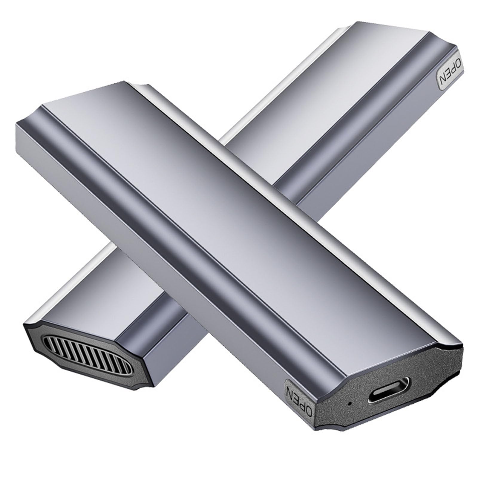 Adattatore Esterno M.2 NVMe A USB 3.1 - 10Gbps, In Lega Di Alluminio