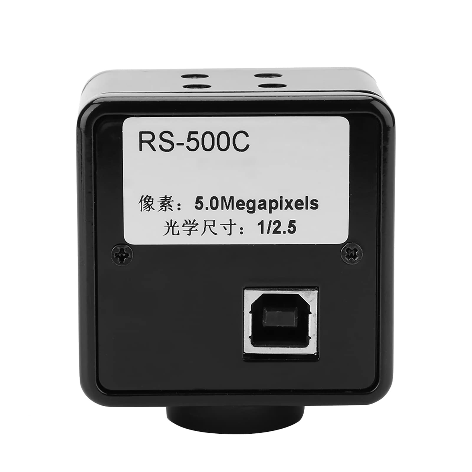 USB-Mikroskopkamera, 5 MP, 2592 X 1944, Auflösung, 0,5-fache Verkleinerung, Objektivadapter für Trinokulare Stereomikroskope, 30 Fps Video bei 640 X 480, 23,2 Mm Bis 30 Mm und 30, Ringe, für