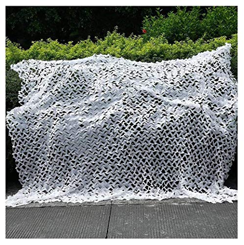 Filet de camouflage 3x3m blanc militaire XCYYBB pour outdoor et jardin