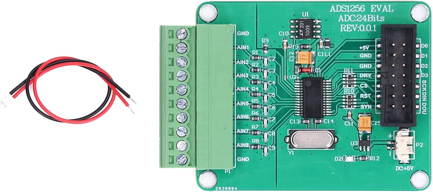 Data Acquisition Module 24 Bit 8 Channel Communication ADC Module Collecting Data Acquisition Card ADS1256