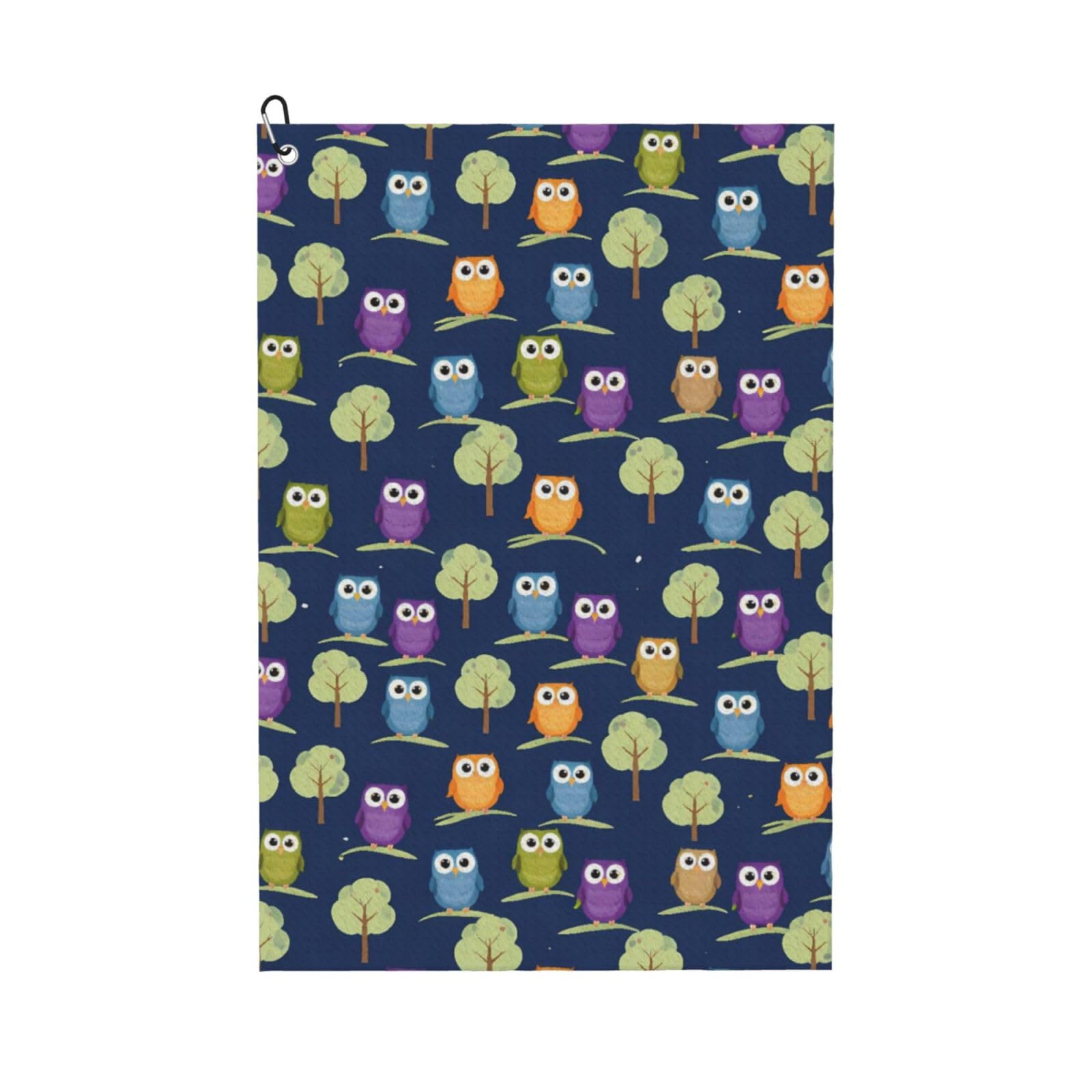 BSDFGSDD Cute Owl Art Golf Towel 24 x 16 inches