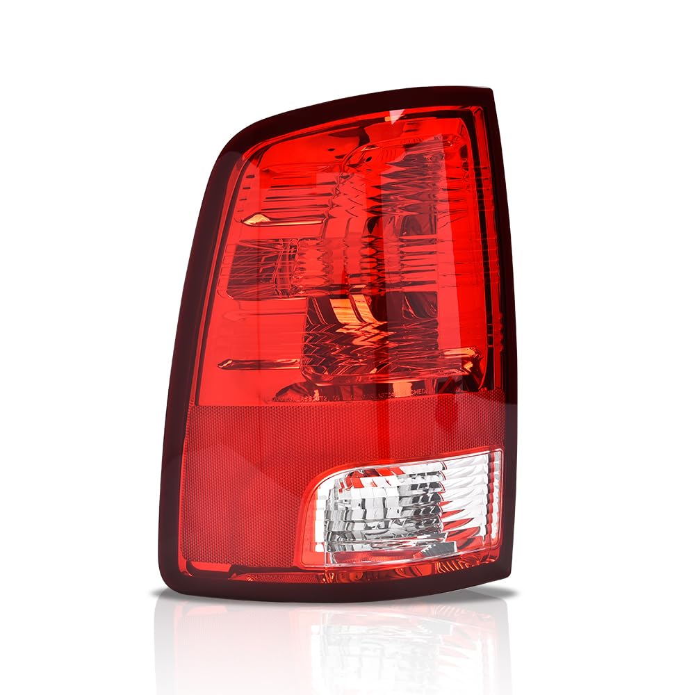 2017 Ram 1500 Accessories Nakuuly Dodge Ram Tail Lights (2009-2018) - Halogen Replacement Pair W/Bulbs, Fits 1500/2500/3500 NON-LED Models Taillight Assembly - Foto 6