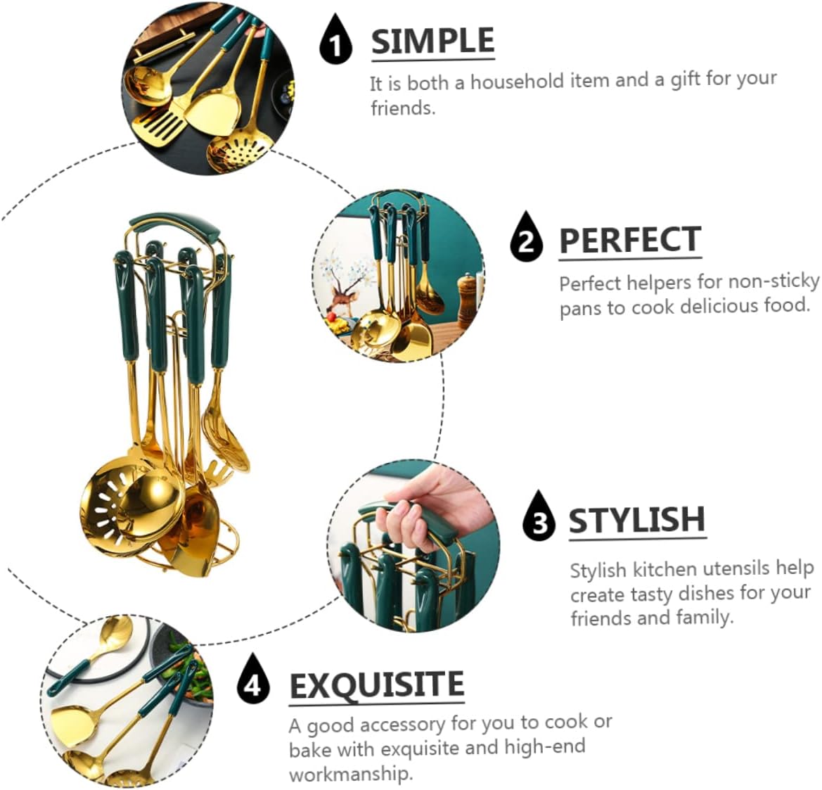 Stainless Steel Kitchenware Cookware Kitchen Cookware Utensil Kitchen Cooking Tool Practical Kitchenware