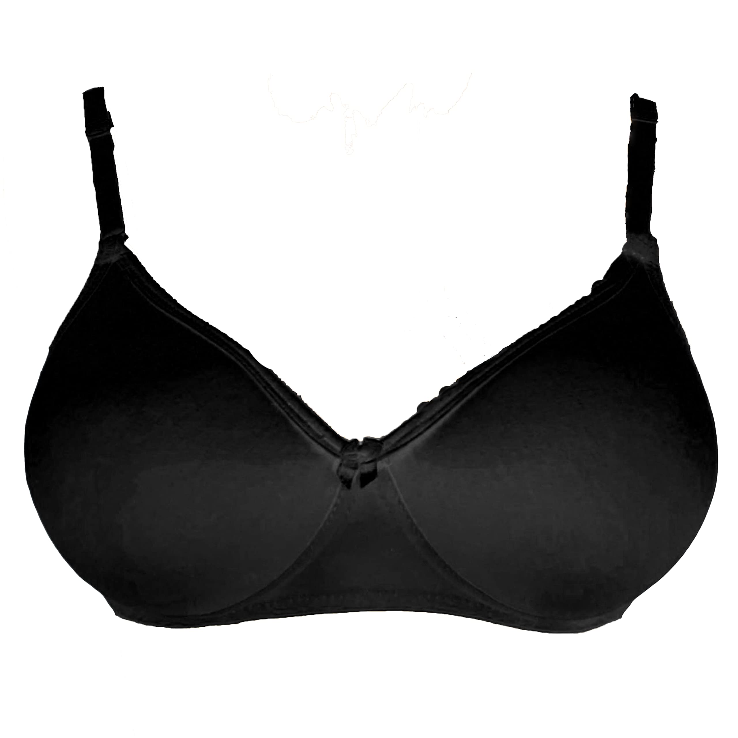 Secret by Little Lacy, Ladies Woven Padded Brassieres, 52% Cotton / 48% Polyester, B-Cup - GL-Push Up