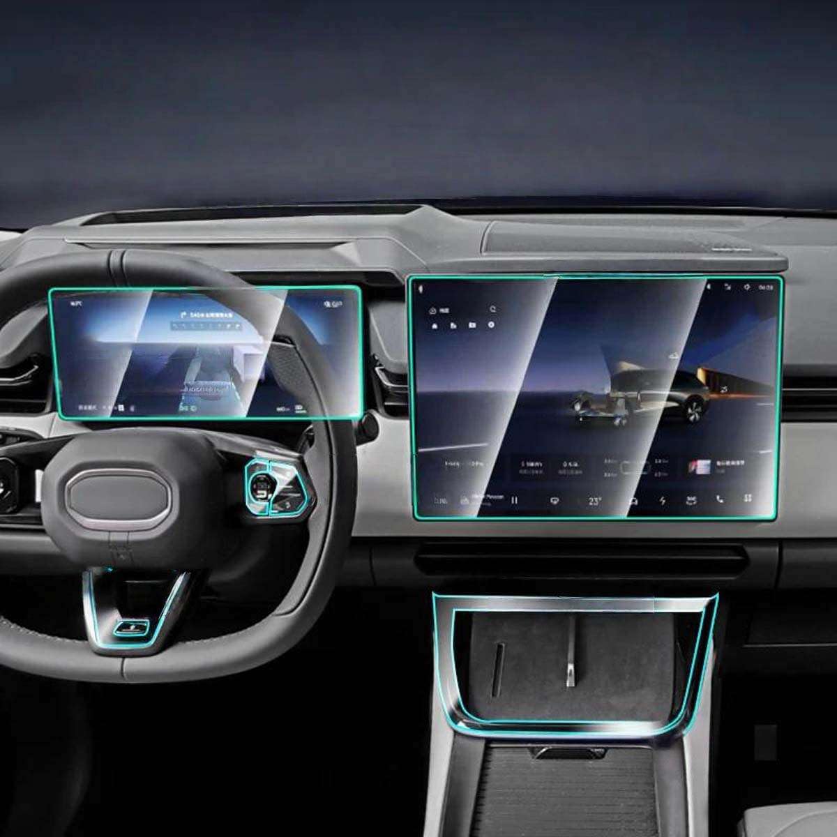 Car Interior Screen Dashboard Protective Film Anti-Scratch, for LYNK&CO 08 2025 LYNK CO