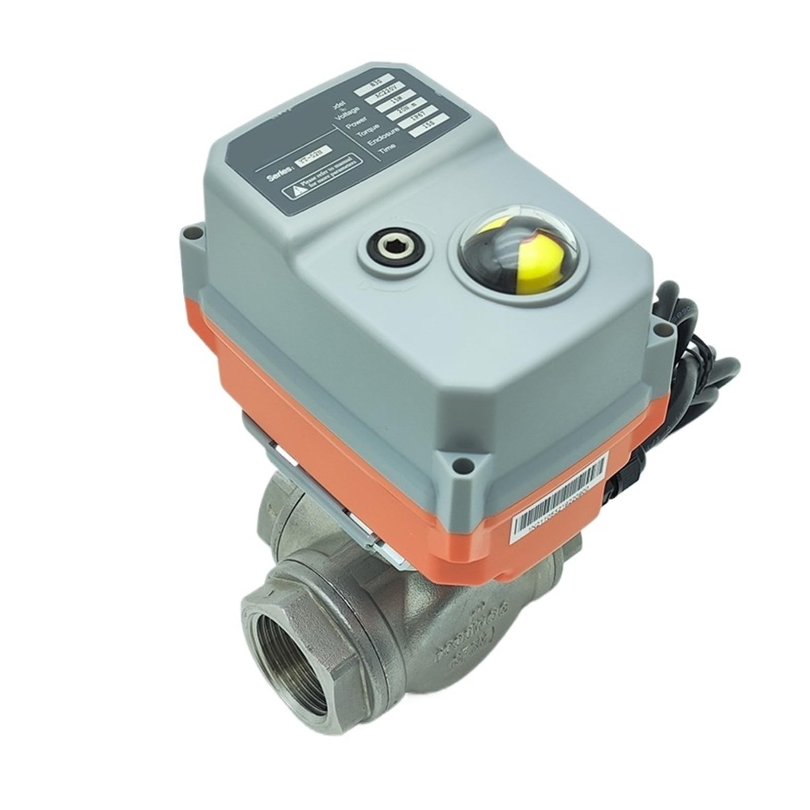 Belovek One Color 3 Way Stainless Steel 304/316 Ball Valve Electric Actuator Self-Controlled Industrial Water Treatment Oem Customizable Internal
