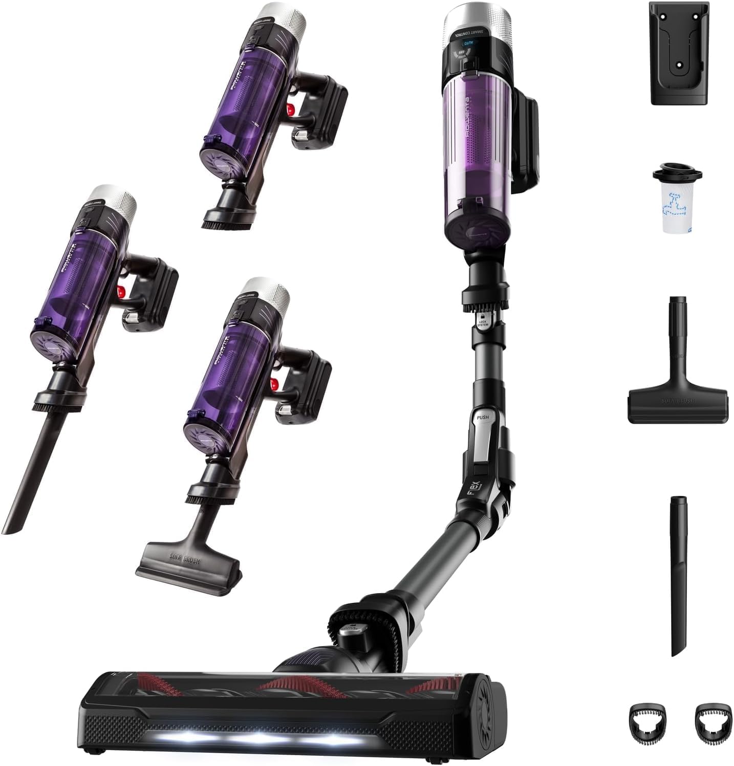 Aspiradora Rowenta Flex: Potencia, Flexibilidad y Control