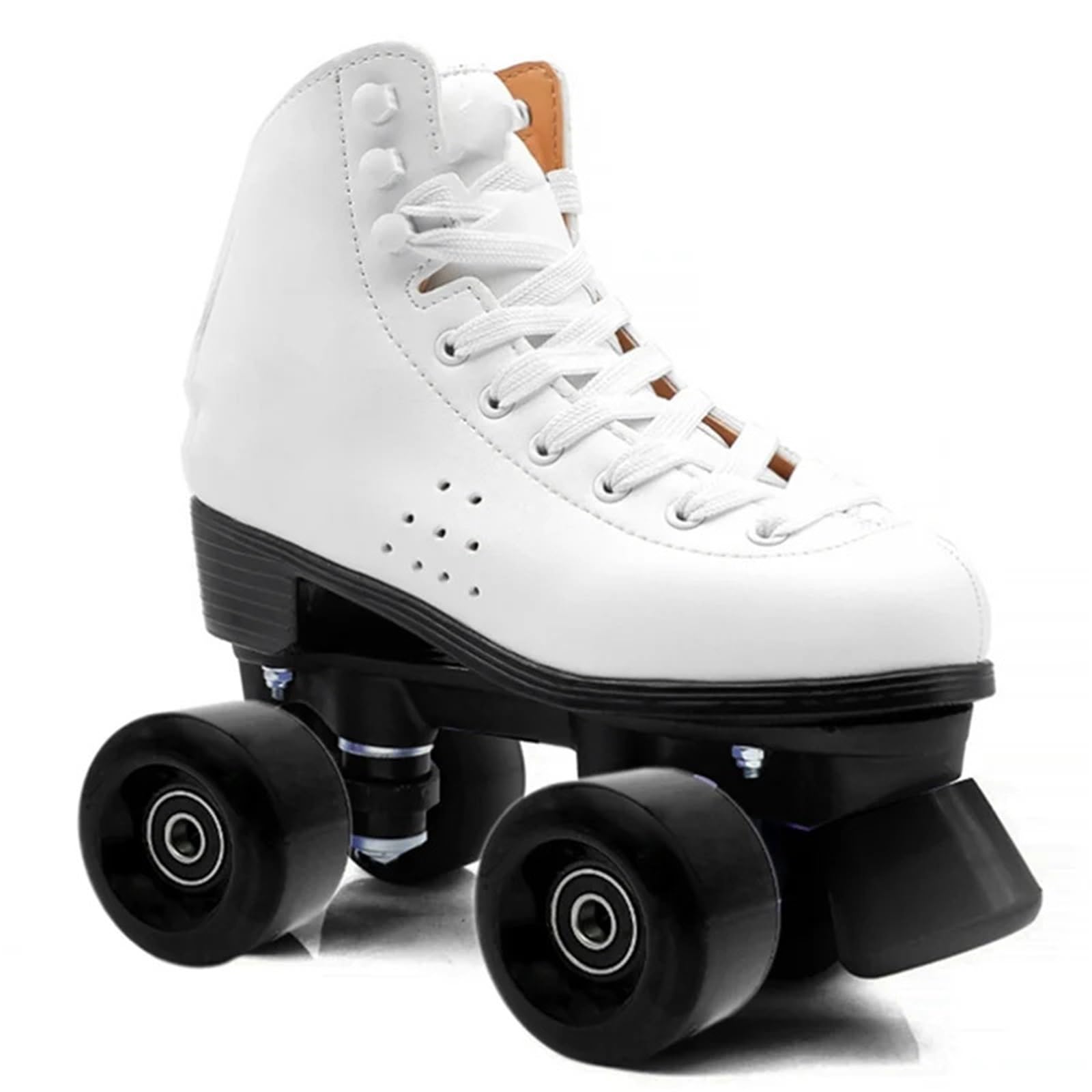 Longboard Skateboard Roues Roller Roues Double Rangée Patins à roulettes 4 roues en ligne Patins à glace PU Haute élasticité Ensemble de pneus