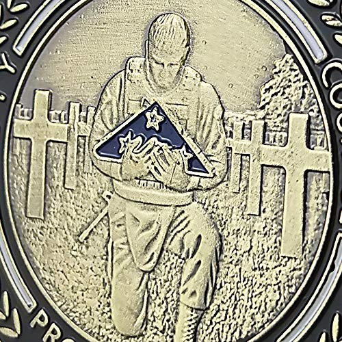 Military Veteran Challenge Coin United States We Stand For The Flag We Kneel For The Fallen #TOP6