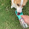 WePet-Portable-Dog-Water-Bottle-12-OZ-Leak-Proof-Puppy-Water-Dispenser-with-Drinking-Feeder-for-Pets-Outdoor-Walking-Hiking-Travel-Food-Grade-Plastic Portable Dog Water Bottle