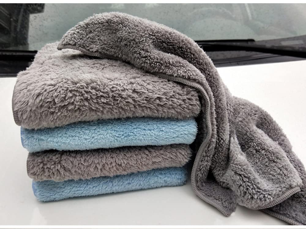 Asciugamano per lavaggio auto Lavaggio auto extra morbido Asciugamano in microfibra di cristallo cerato Panno per asciugare la pulizia dell'auto Panno per la cura dell'auto Dettaglio Asciugamano per