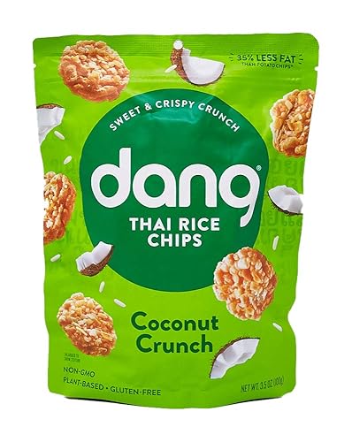 Dang Single - Porciones individuales de galletas de arroz, receta original, 24 unidades