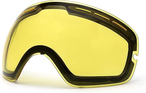 COPOZZ Ski Goggles Kids, Youth Snowboard Goggles for Boys Girls Toddler Age 2-12,OTG UV400 Helmet Compatible Skiing Equipment