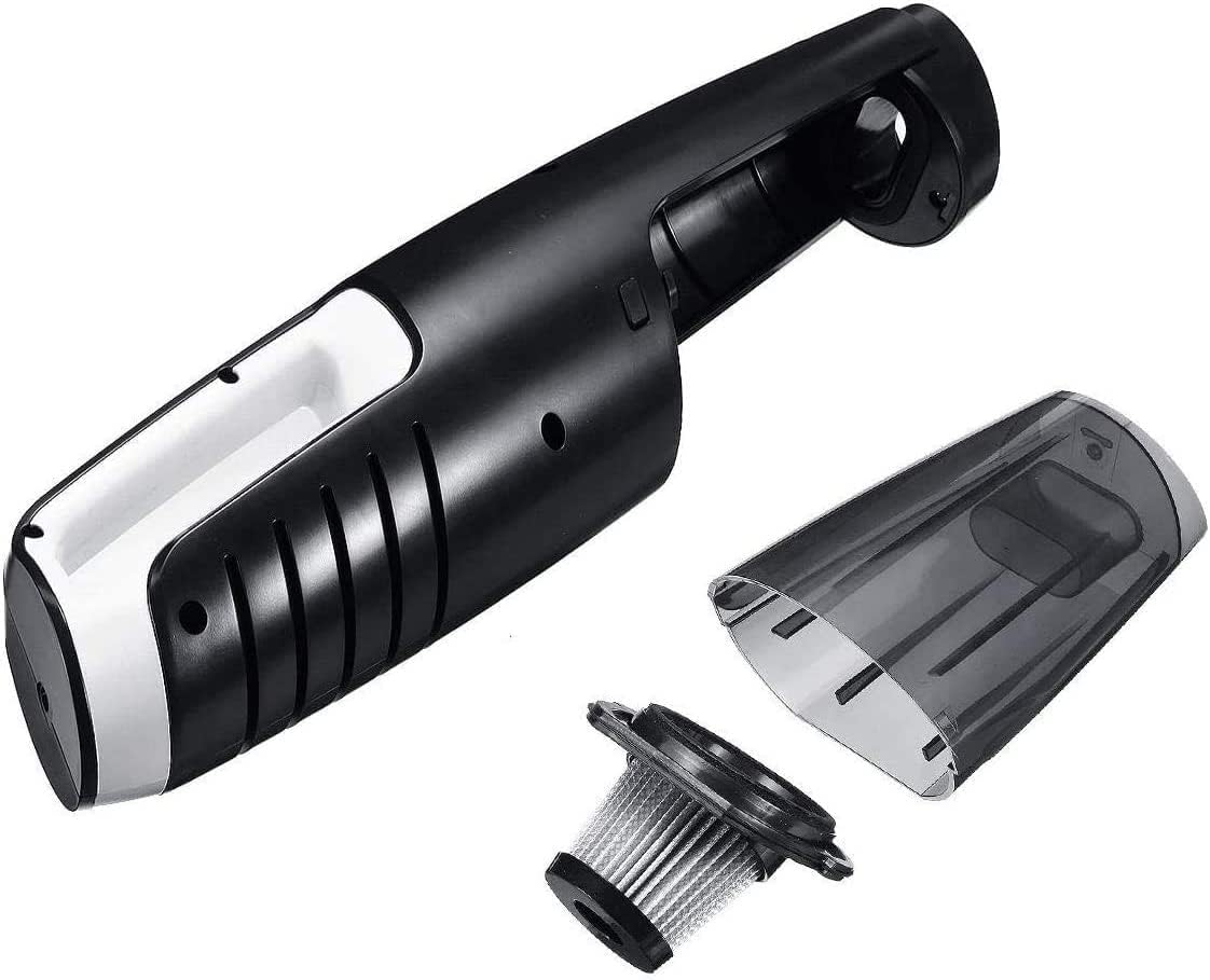 Car Vacuum Cleaner High Power, Vacuum Cleaner for Car, DC 12V Portable Handheld Auto Vacuum for Car Home Use,Rechargeable,Wet Dry for Car Pet Hair Dust Gravel Cleaning，Strong suction, strong running t