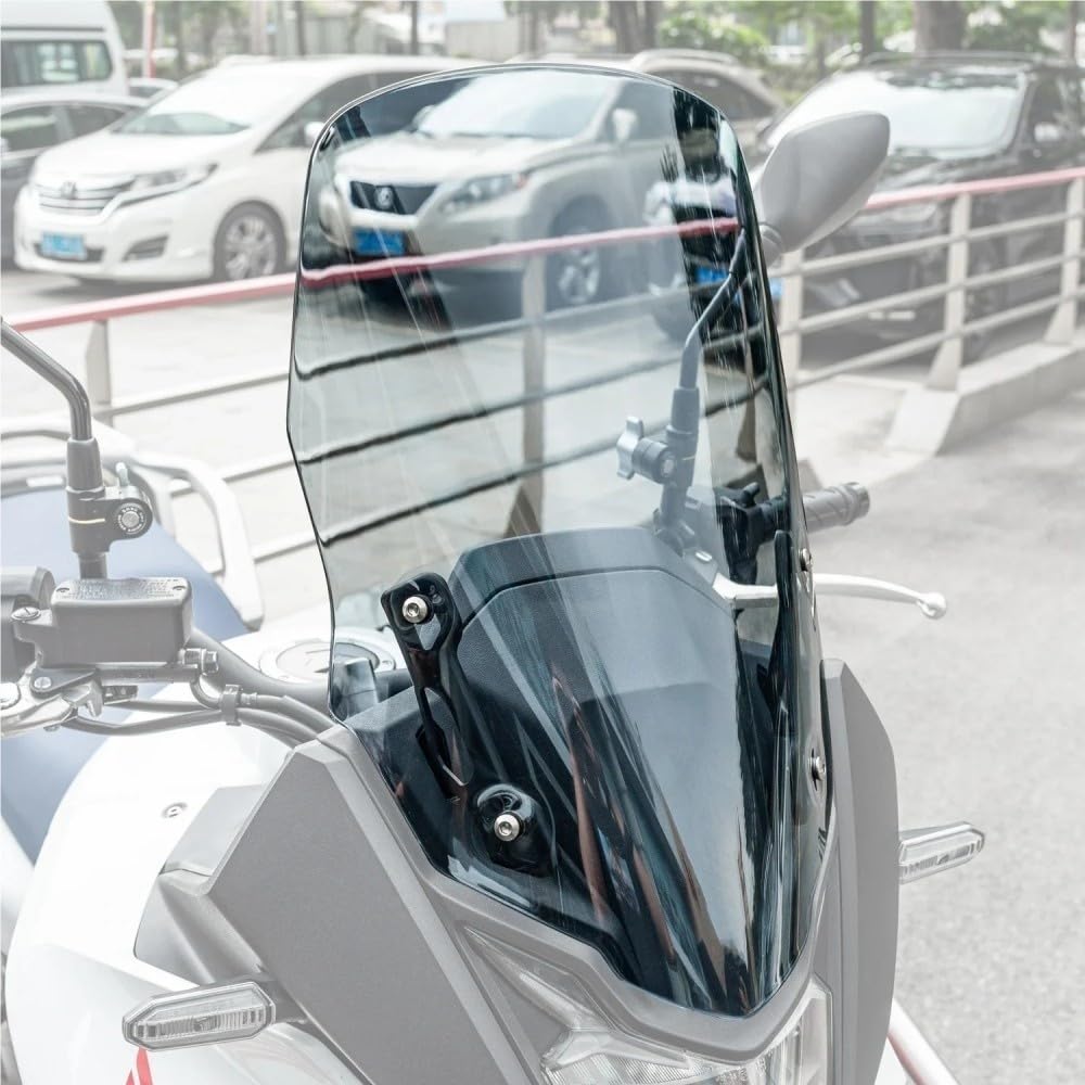 Dla XL750 Transalp 2023-2024 Owiewki Motocyklowe Szyby Motocyklowej(Light Smoke)