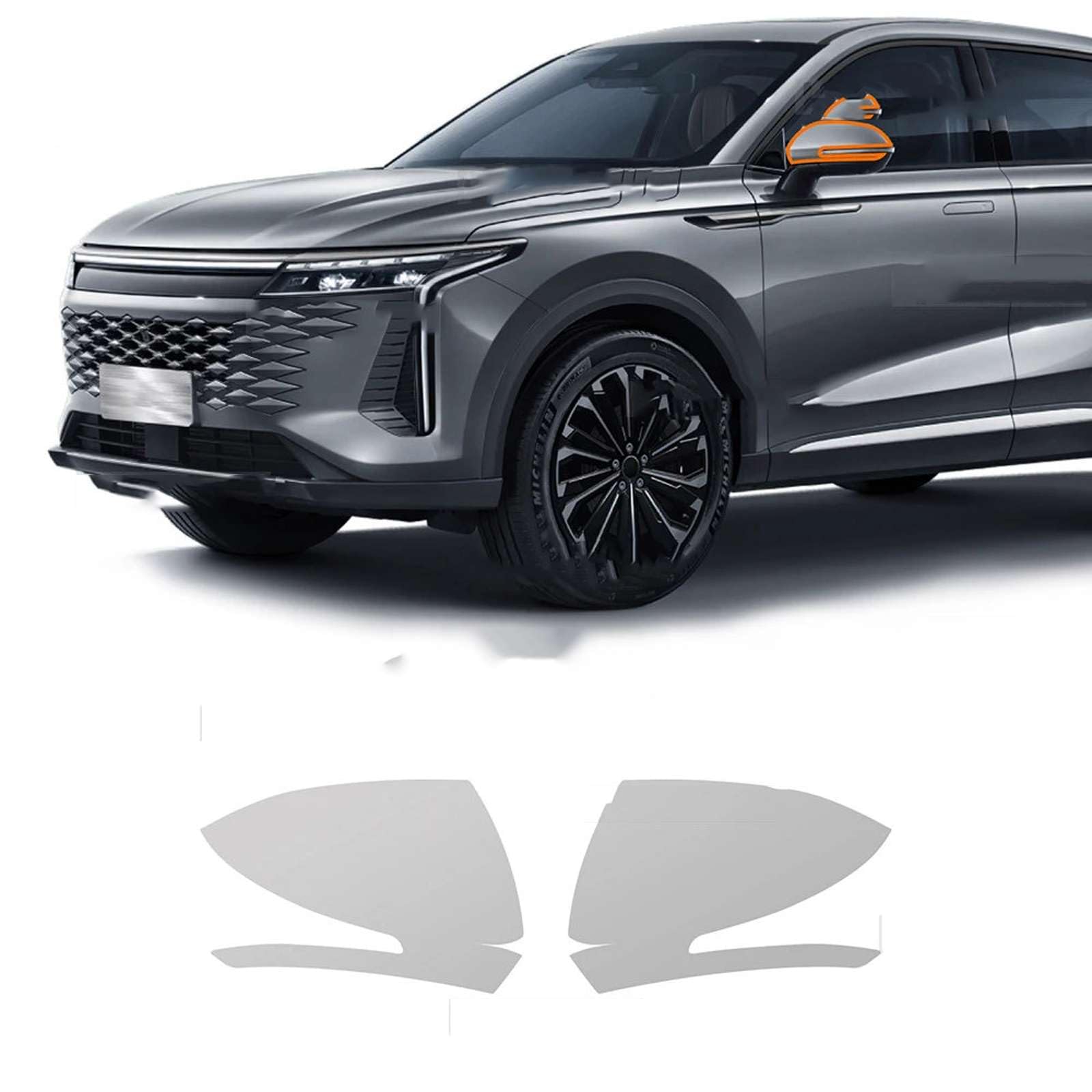 Film protection Jaecoo OMODA C9 pilier B C accessoire carrosserie TPU 2025