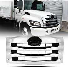 Front Chrome Grill Grille fit for 2011+ Hino 238 258 268 338 Semi Trucks