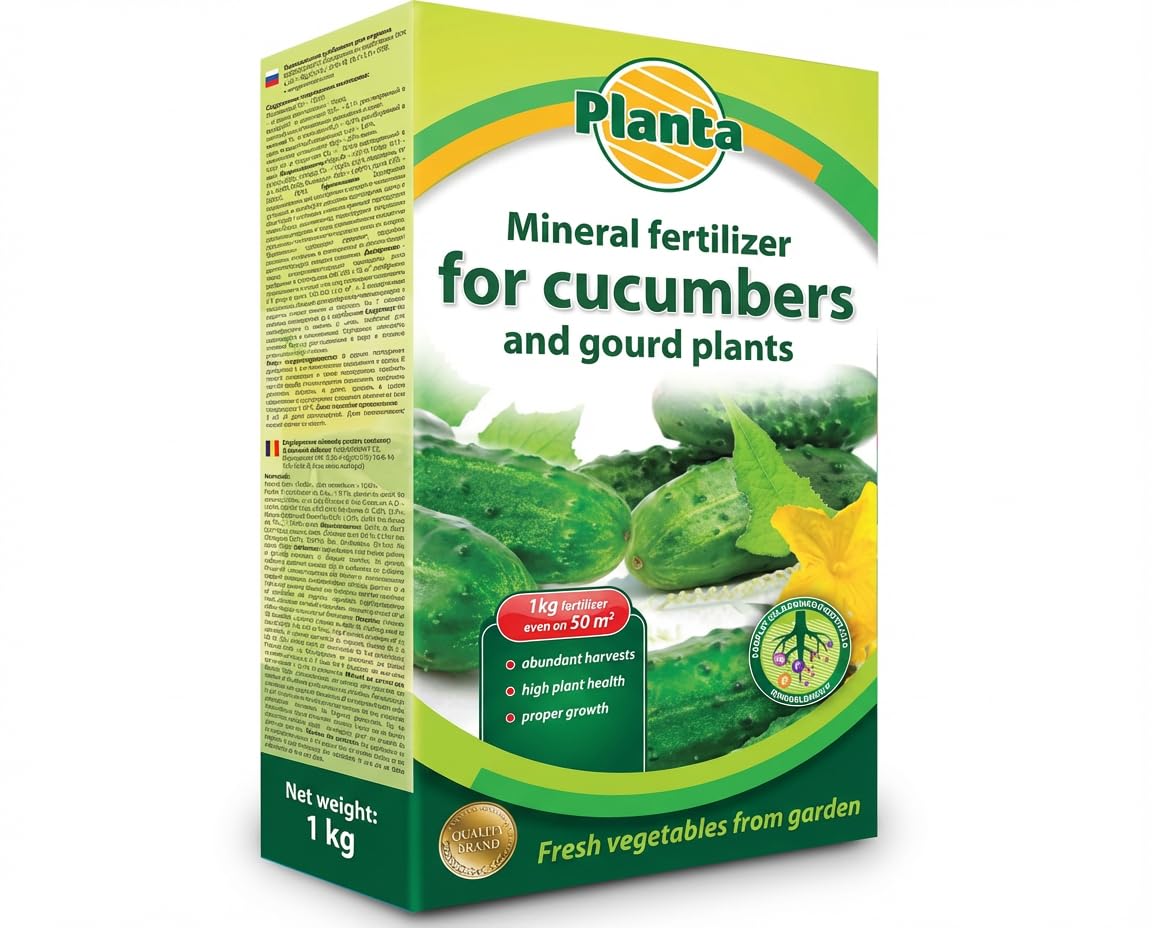 Fertilizer for Cucumbers & Cucurbit Plants 1kg Mineral Plant Food Boosts Yield