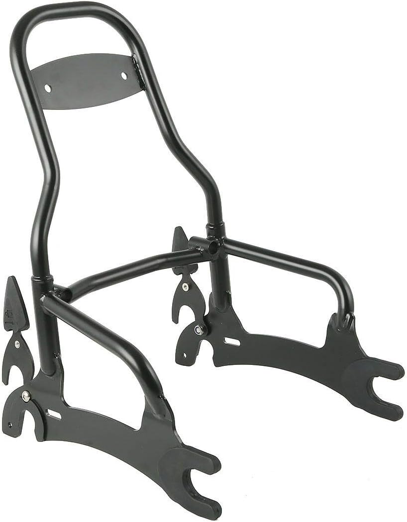 Green-L Black Rear Passenger Sissy Bar Fit for Indian Chief Vintage Classic 2014-2018