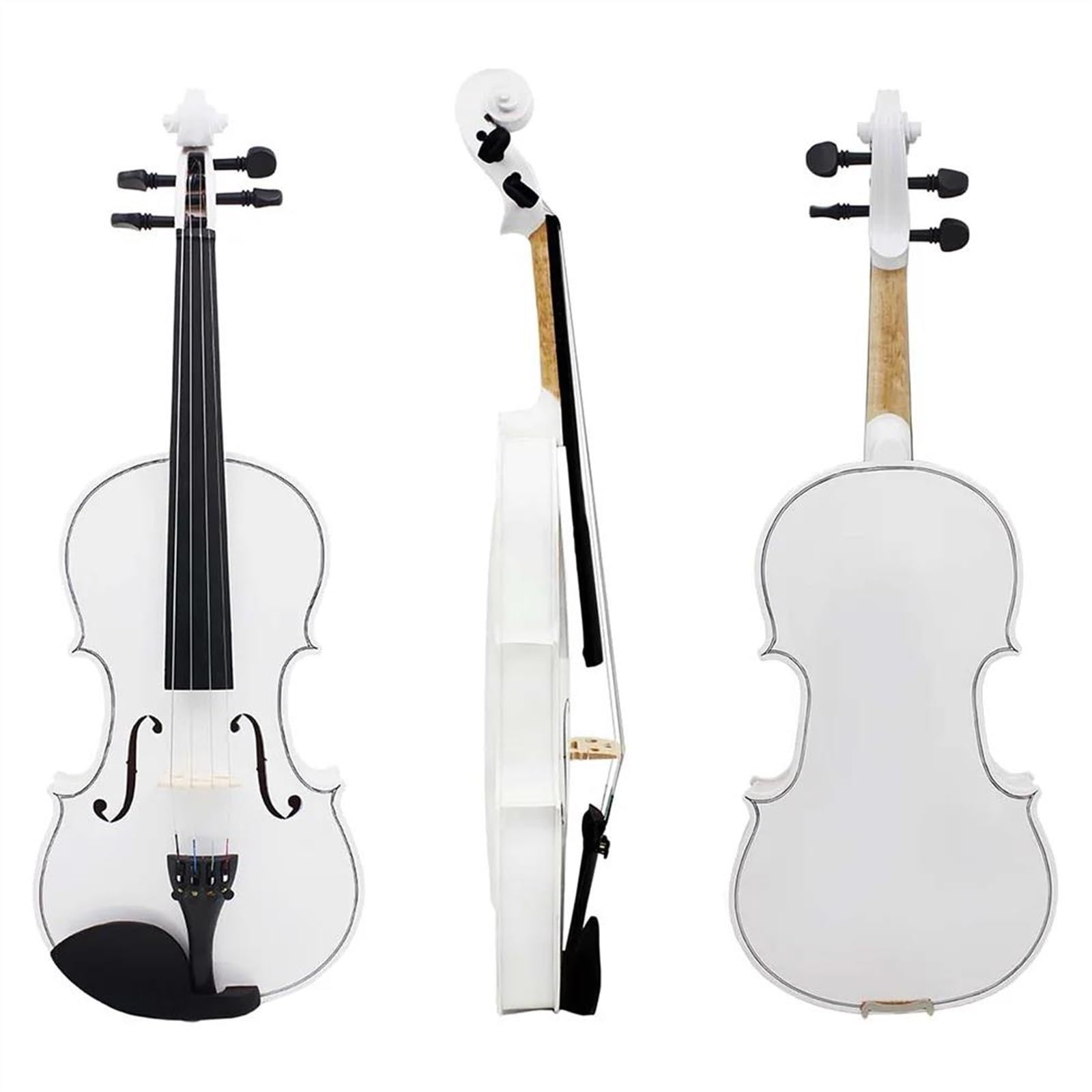 Violine 4/4 Popularisieren Für Anfänger(White)
