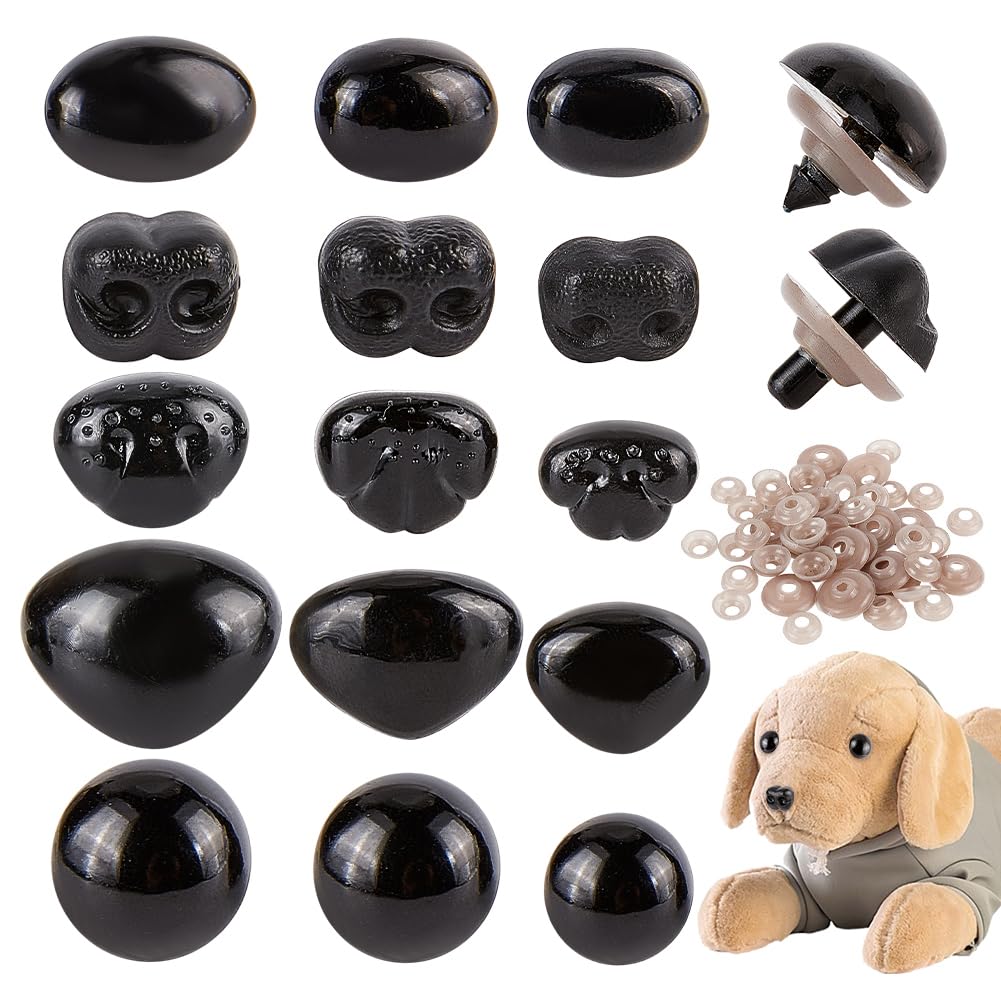 Yeux d'ours en peluche pour bricolage créatif et fabrication de marionnettes