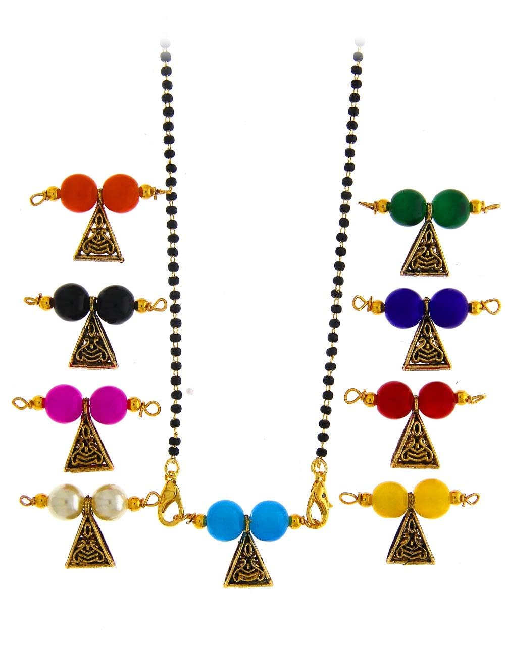 See full amazon price history chart for Firstdemand Latest Fashionable and Traditional Gold Finish Navratri Special Mangalsutra Design With Changeable Pendent 9 Colors/Locket Combo Set for Women Firstdemand Latest Fashionable and Traditional Gold Finish Navratri Special Mangalsutra Design With Changeable Pendent 9 Colors/Locket Combo Set for Women (B0D4223DGZ) Amazon Price History, Amazon Price Tracker