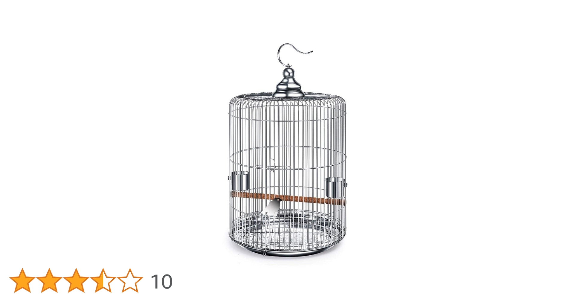 ステンレスケージ　鳥かご Amazon | 50*40*60CM 304ステンレス鋼 鳥かご 前面強化ガラス