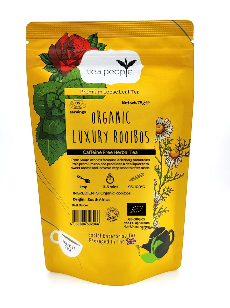 Tea People Organic Luxury Rooibos - 75g Retail Pack